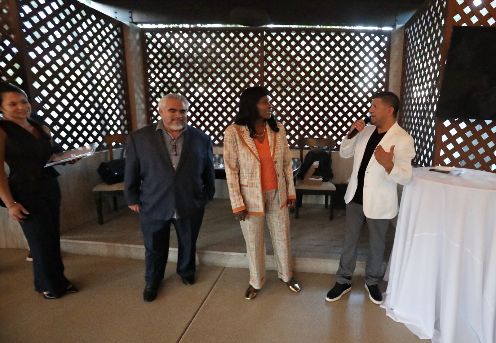 Business leaders share remarks at the Inland Empire Leaders’ Reception