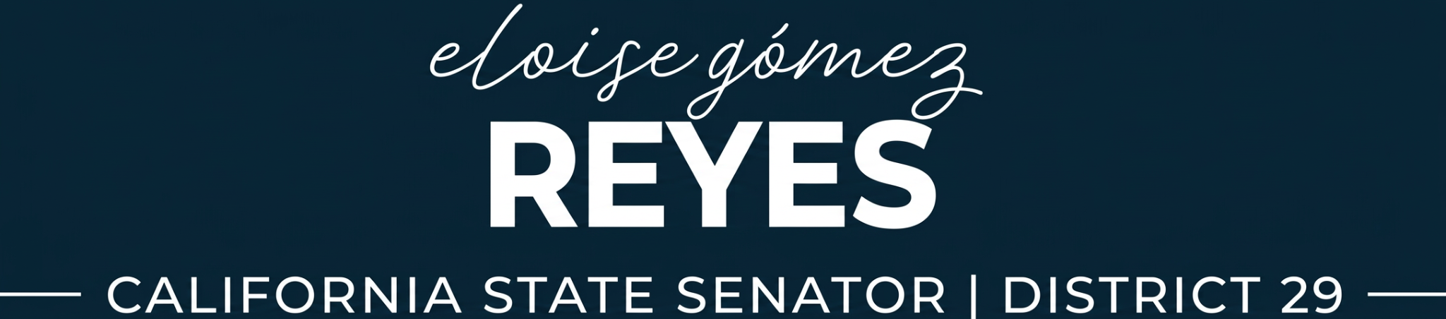 Senator Eloise Gómez Reyes
